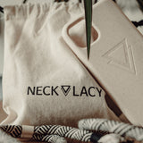 NECKLACY - The Phone Necklace - Handykette "Natural Domino Swirl" (Biodegradable)