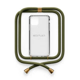 NECKLACY Dark Olive smartphone handykette green grün handyzubehör necklace handyhülle crossbody