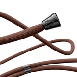 NECKLACY - The Phone Necklace - Handykette "NOISETTE BROWN GUNMETAL"