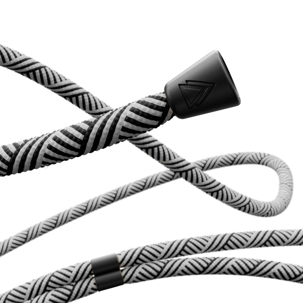 NECKLACY The Phone Necklace Handykette "BLACK DOMINO SWIRL