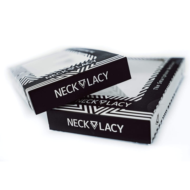 NECKLACY smartphone handykette schwarz black white schwarz weiß handyzubehör necklace handyhülle crossbody verpackung packaging